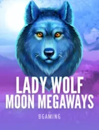 lady wolf moon megaways - logo